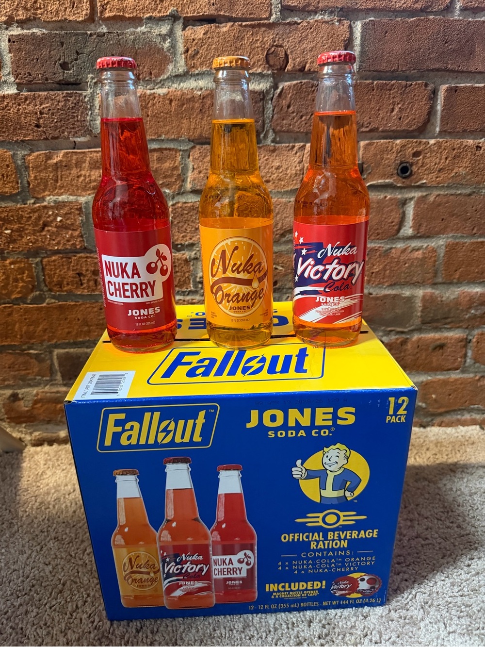 Fallout Nuka Cola - Red & Orange